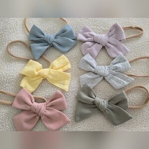SOLD 🔥 - Kids Bow Hair Accessories Set - Multicolor